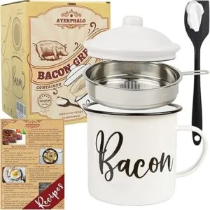 The Ultimate Guide to Choosing the Best Bacon Grease Container: Keeping Your Kitchen Efficient and Stylish